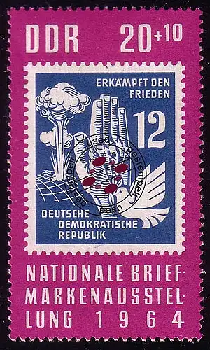 1057  Briefmarkenausstellung Berlin 20+10 Pf O