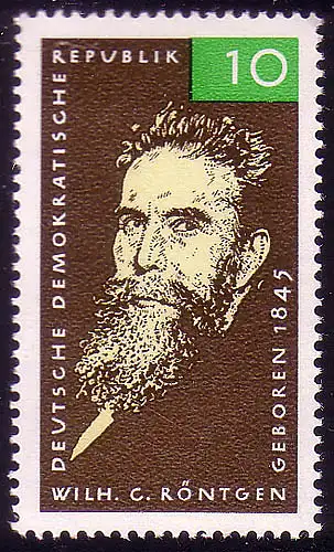 1096 Wilhelm Röntgen 10 Pf **