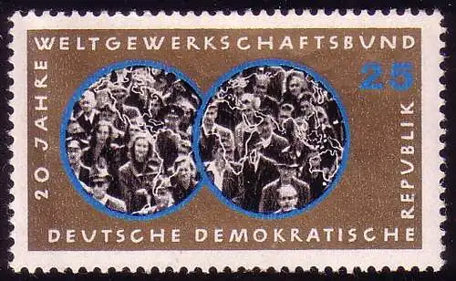 1116 20 ans FDGB 25 Pf **