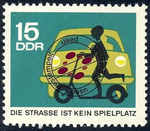 1170 Sécurité routière 15 Pf O Tamponné