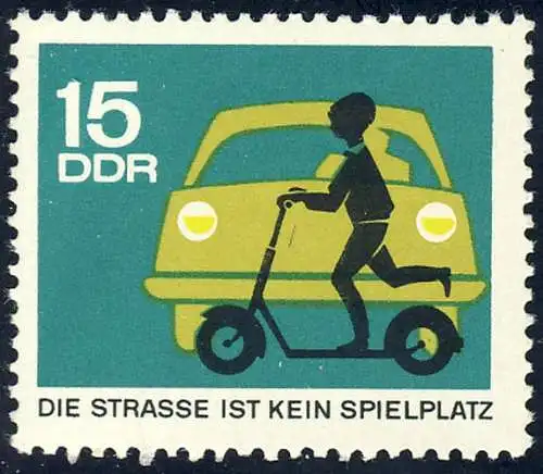 1170 Sicherheit im Straßenverkehr 15 Pf **