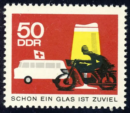 1172 Sécurité routière 50 Pf ** .