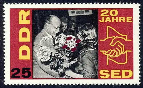 1177 20 ans SED 25 Pf O Tamponné