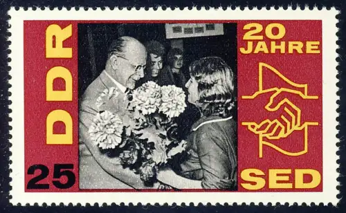 1177 20 ans SED 25 Pf ** post-fraîchissement
