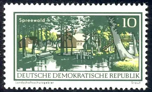 1179 Landschaftsschutzgebiete Spreewald 10 Pf **