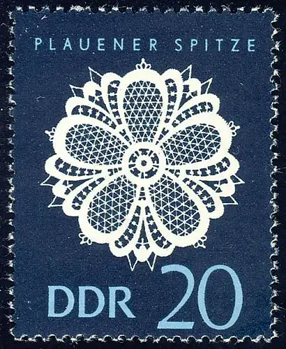 1186 Plauener Spitze 20 Pf **