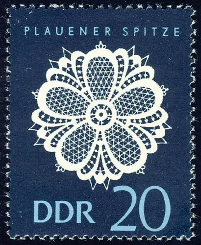 1186 Plauerer Bout 20 Pf **