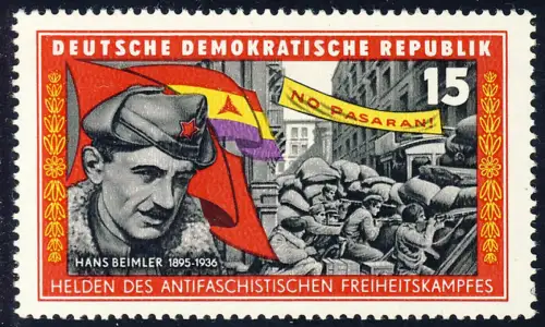 1198 Brigade combattante Meinler 15 Pf ** post-fraîchissement