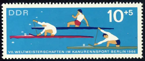 1202 Kanu-WM Kanadier-Einer Herren 10+5 Pf **