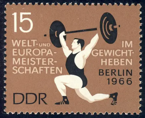 1210 Coupe du Monde/EM Hébergement Déchirage 15 Pf ** post-frais