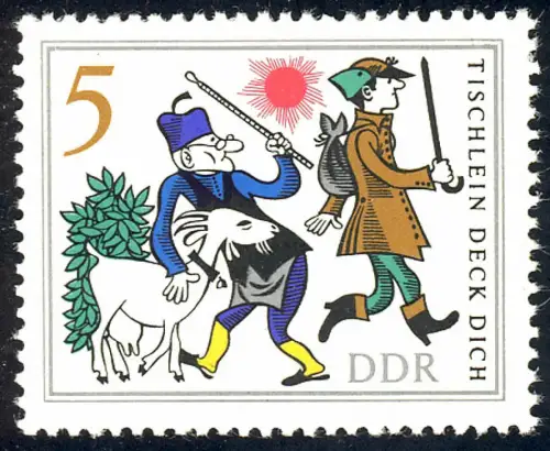 1236 Tischlein deck dich Sohn+Vater 5 Pf **