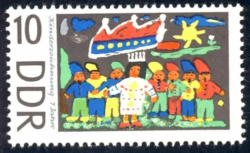 1281 Dessins pour enfants Blanche-Neige 10 Pf **