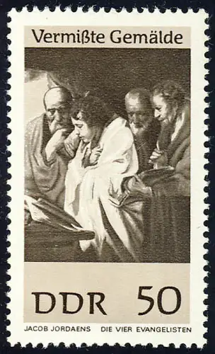 1291 Tableaux manquants Quatre évangélistes 50 Pf **