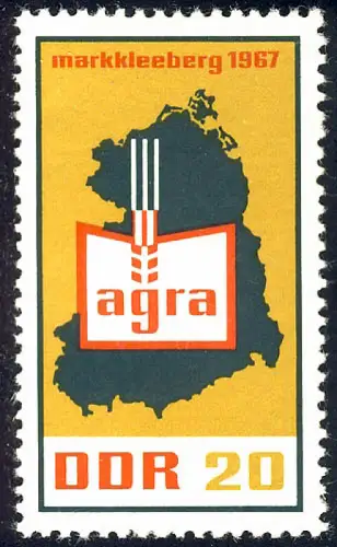 1292 Exposition agricole 20 Pf ** .