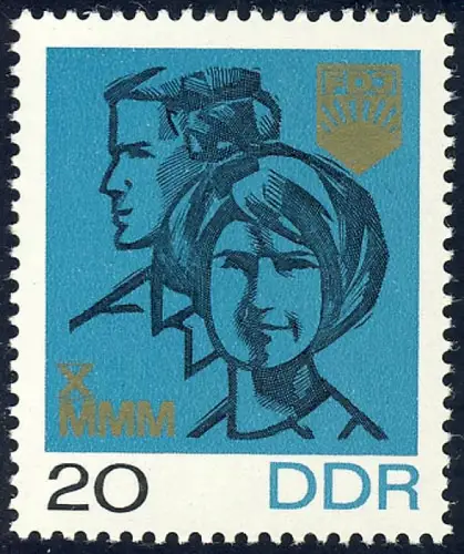 1321 Maître de la Messe du matin Jeunes ouvriers 20 Pf **