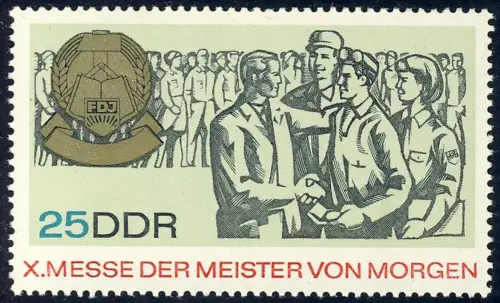 1322 Maître de la Messe du matin Prix 25 Pf **