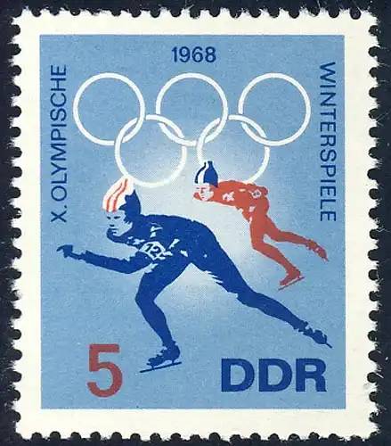 1335 Jeux olympiques d'hiver Vitesse de glace 5 Pf **