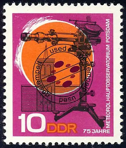 1343 Meteorol. Observatoire Potsdam 10 Pf O