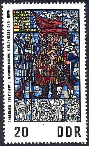 1347 Mahn-/Geschäftstätte Sachsenhausen 20 Pf O