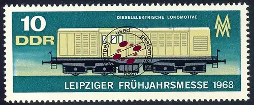 1349 Leipziger Printemps 10 Pf O Tamponné