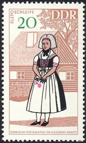 1354 Ruches populaires Demoiselle d'honneur 20 Pf ** post-fraîchissement