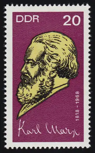 1366 Karl Marx 20 Pf **