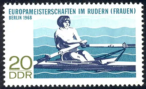 1373 Junioren-Leichtathtletikspiele Rudern 20 Pf **