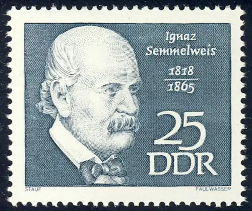 1389 Personnalités Semelweis 25 Pf **