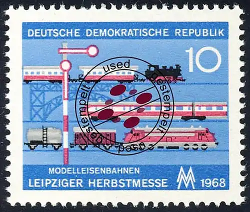 1399 Leipziger Automne Messe 10 Pf O Tamponné