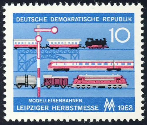 1399 Leipziger Herbstmesse 10 Pf ** postfrisch