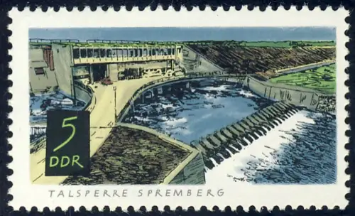 1400 Talsperren Spremberg 5 Pf **