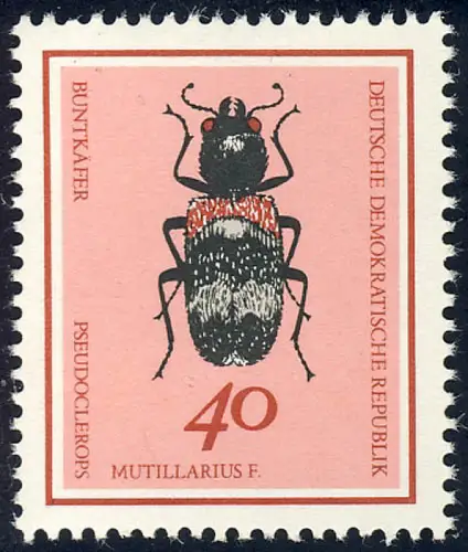 1416 Scarabée du col noir 40 Pf