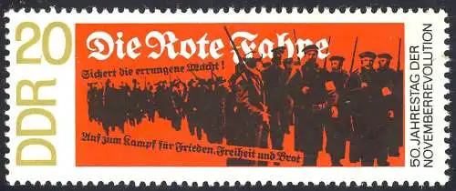 1418 Novemberrevolution 20 Pf ** postfrisch