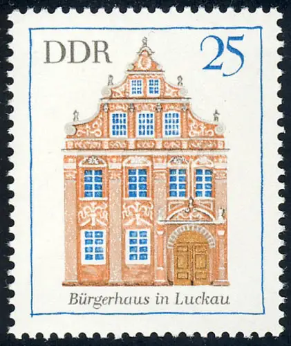 1437 Bâtiments Maison Municipale Luckau 25 Pf **