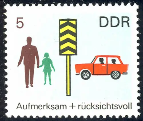 1444 Sicherheit im Straßenverkehr 5 Pf **