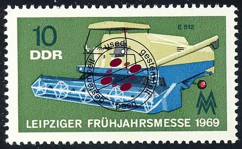 1448 Leipziger Frühjahrsmesse 10 Pf O