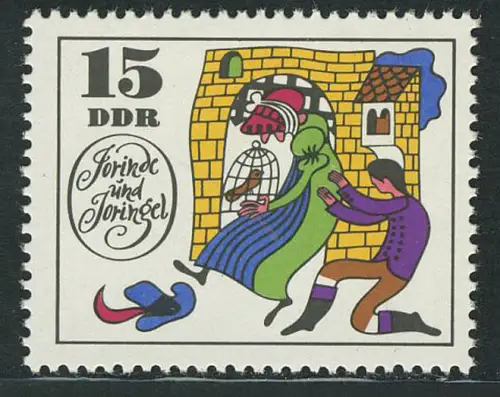 1452 contes de fées Jorinde et Joringel 15 Pf **