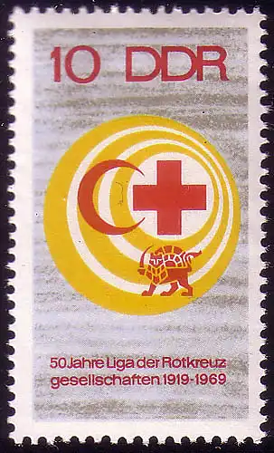 1466 Compagnies de la Croix-Rouge 10 Pf **