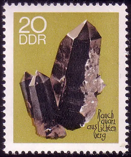 1471 Bergakademie Rauchquarz 20 Pf ** postfrisch