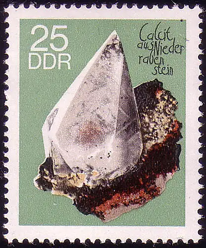 1472 Bergakademie Kalkspat 25 Pf ** postfrisch