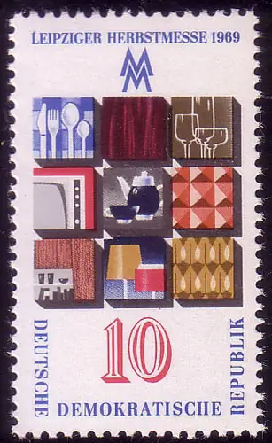 1494 Leipziger Messe d'automne 10 Pf **