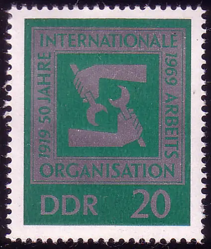 1517 50 Jahre IAO 20 Pf **