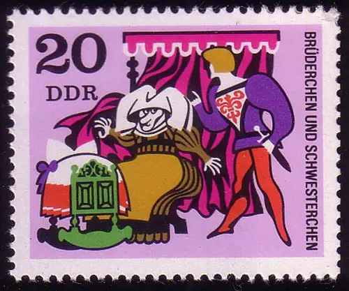 1548 Märchen Brüderchen + Schwesterchen 20 Pf **