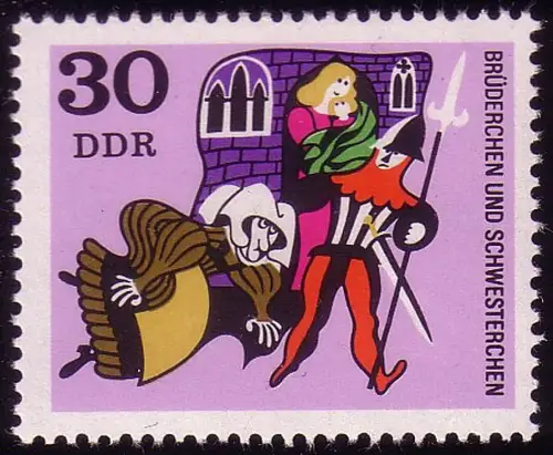 1550 Märchen Brüderchen + Schwesterchen 30 Pf **