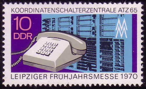 1551 Leipziger Printemps Salon des guichets 10 Pf **