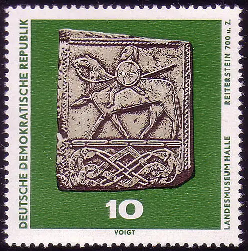 1553 trouvailles archéologiques Reiterstein 10 Pf **