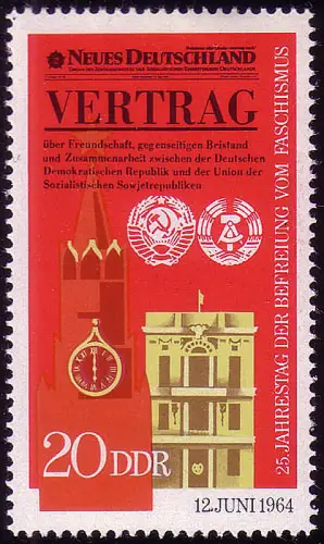 1570 Libération du fascisme 20 Pf **