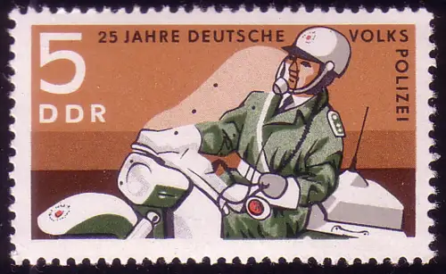 1579 Deutsche Volkspolizei 5 Pf **