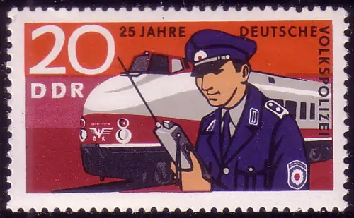 1582 Police populaire allemande 20 Pf **