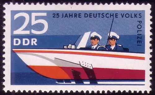 1583 Police populaire allemande 25 Pf **